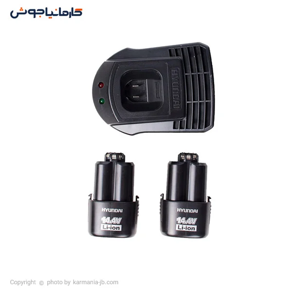 دریل شارژی هیوندای نیکل 14.4 ولت مدل HP214L-CD