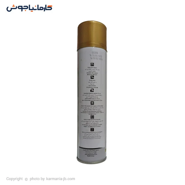 اسپری رنگ طلایی تک گل 300 میلی لیتر مدل HP200