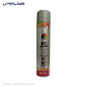 اسپری رنگ نقره ای تک گل 300 میلی لیتر مدل HP150