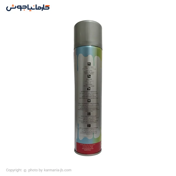 اسپری رنگ نقره ای تک گل 300 میلی لیتر مدل HP150