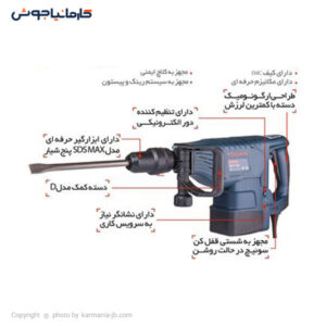 چکش تخریب توسن 11 کیلویی مدل 6011DH