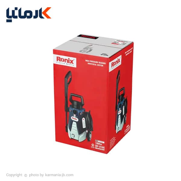 کارواش خانگی رونیکس 100 بار ذغالی مدل RP-U100