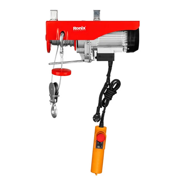 Ronix-Electric-Hoist-Winch-RH-4134 خرید وینچ سقفی برقی رونیکس 600 کیلوگرم مدل RH-4134