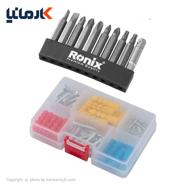کیت شارژی 20 ولت 53 پارچه رونیکس مدل RS-8620