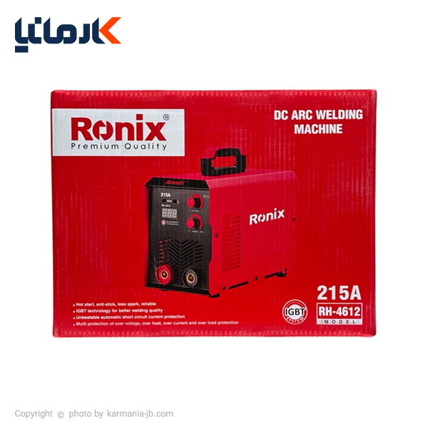 خرید اینورتر جوشکاری رونیکس 215 آمپر مدل RH-4612 ابزارمارکت