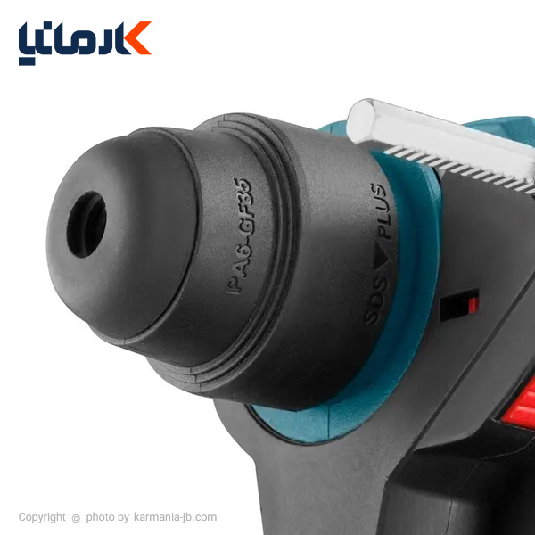 دریل بتن کن شارژی رونیکس 3 کیلویی براشلس 20 ولت مدل 8910 — تصویر ۶