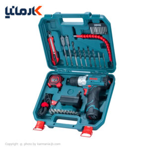 قیمت کیت دریل شارژی چکشی 35 پارچه رونیکس مدل RS-8611 ترب
