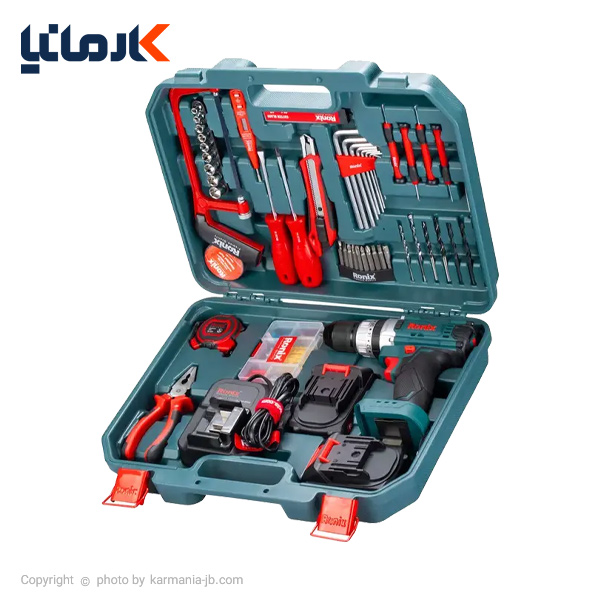 خرید قسطی کیت شارژی 20 ولت رونیکس RS-8620 اسنپ