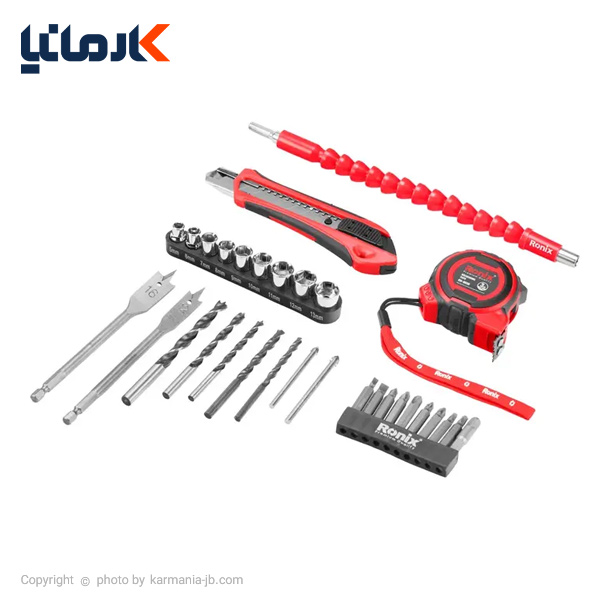 قیمت کیت دریل شارژی 12 ولت رونیکس RS-8013 ترب