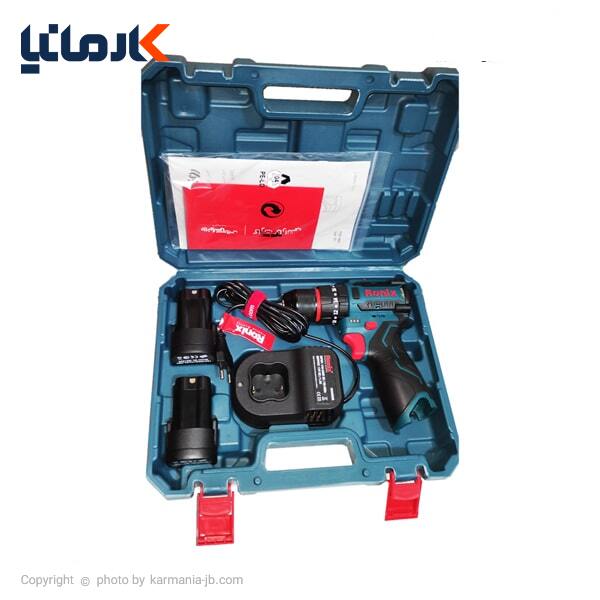 دریل شارژی چکشی رونیکس براشلس لیتیوم 16 ولت مدل 8661