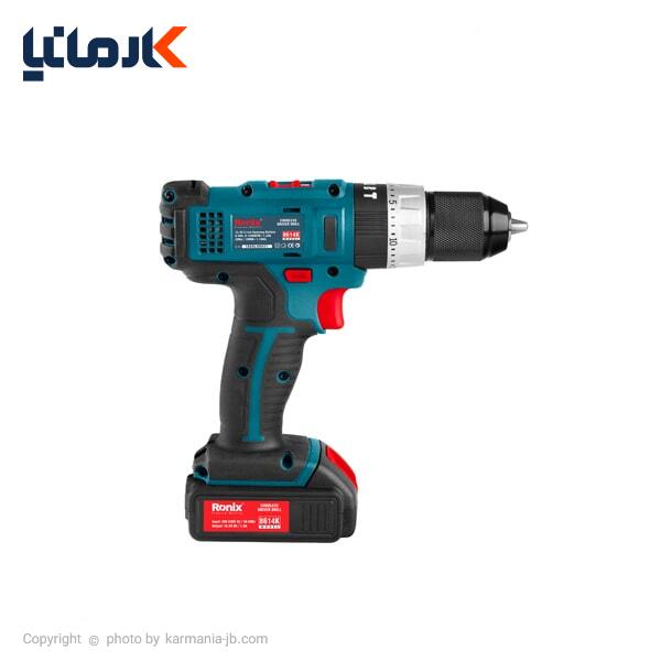دریل شارژی چکشی رونیکس لیتیوم 14.4 ولت مدل 8614k