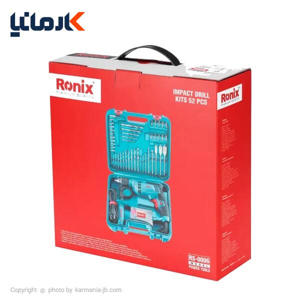کیت دریل چکشی رونیکس مدل RS-0006