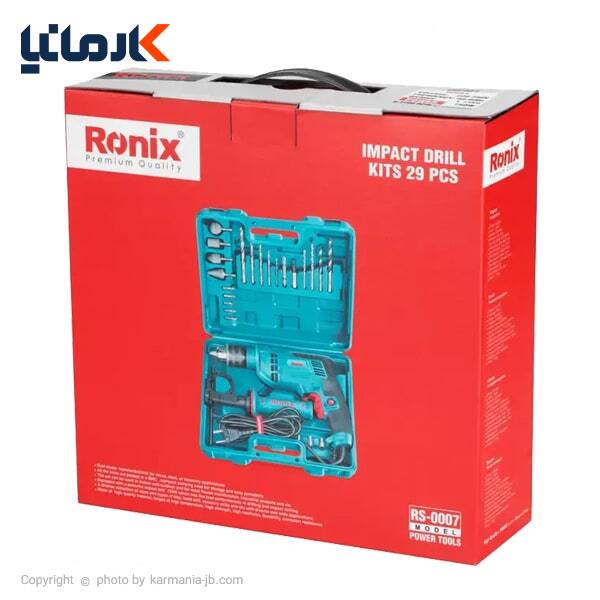 کیت دریل چکشی رونیکس مدل RS-0007