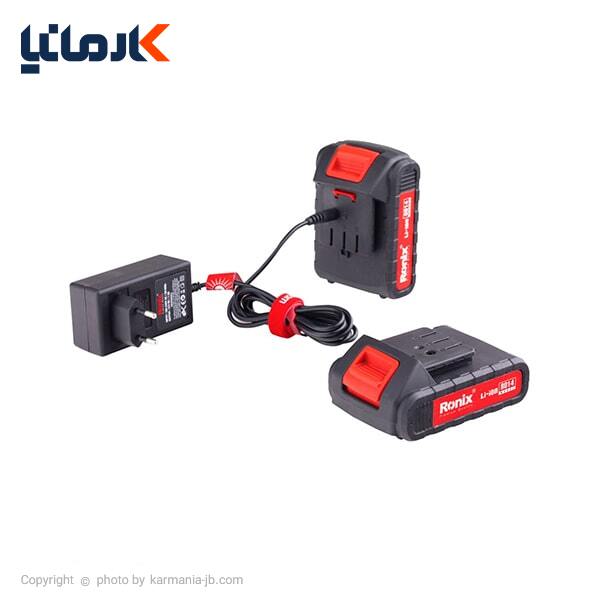 دریل شارژی رونیکس لیتیوم 14.4 ولت مدل 8014