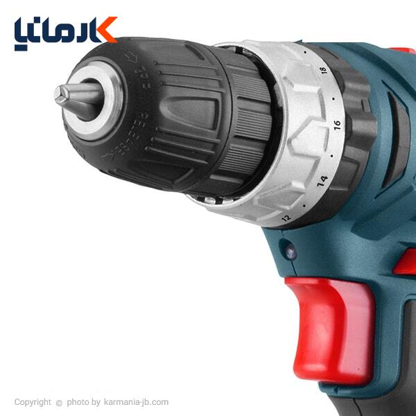 دریل شارژی چکشی رونیکس لیتیوم 18 ولت مدل 8018