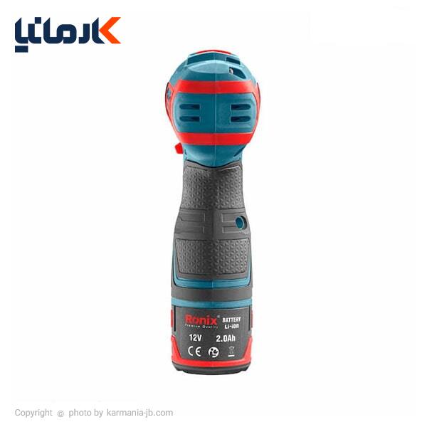 دریل شارژی چکشی رونیکس لیتیوم 12 ولت مدل 8101K
