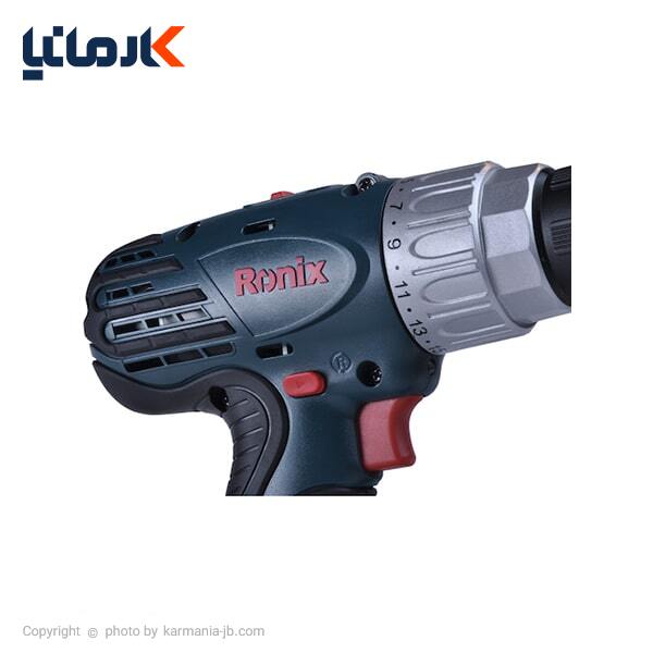 دریل شارژی چکشی رونیکس نیکل 18 ولت مدل 8218