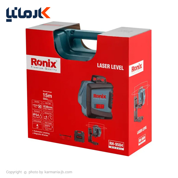 جدیدترین تراز لیزری رونیکس دو خط 360 درجه RH-9504