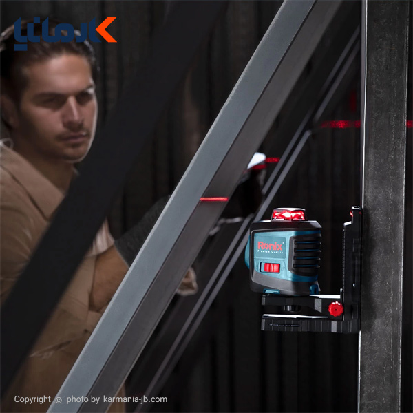 تراز لیزری رونیکس دو خط 360 درجه RH-9504