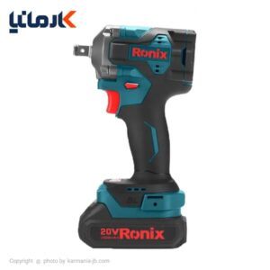 بکس شارژی رونیکس 1/2 اینچ براشلس 20 ولت مدل 8654