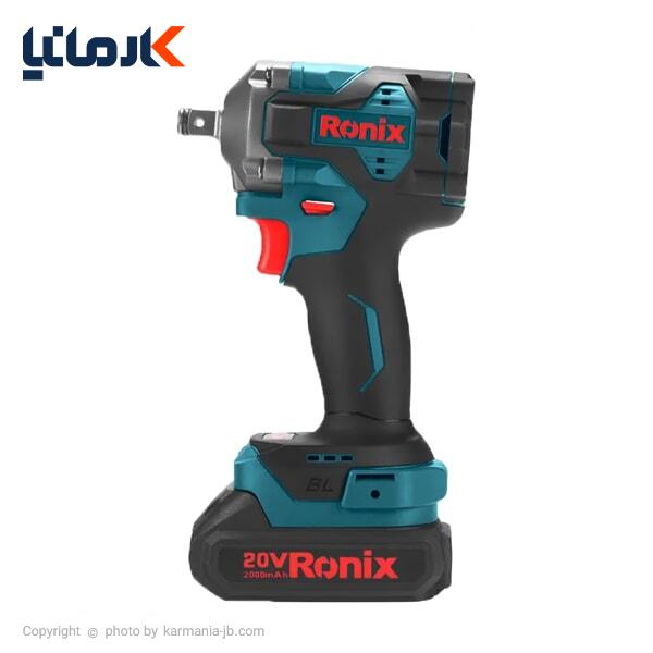 بکس شارژی رونیکس 1/2 اینچ براشلس 20 ولت مدل 8654