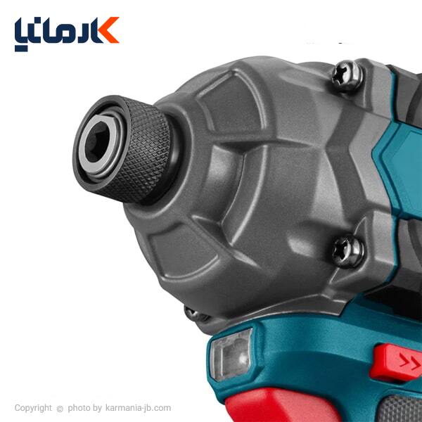 پیچ گوشتی شارژی ضربه ای رونیکس براشلس 20 ولت مدل 8671