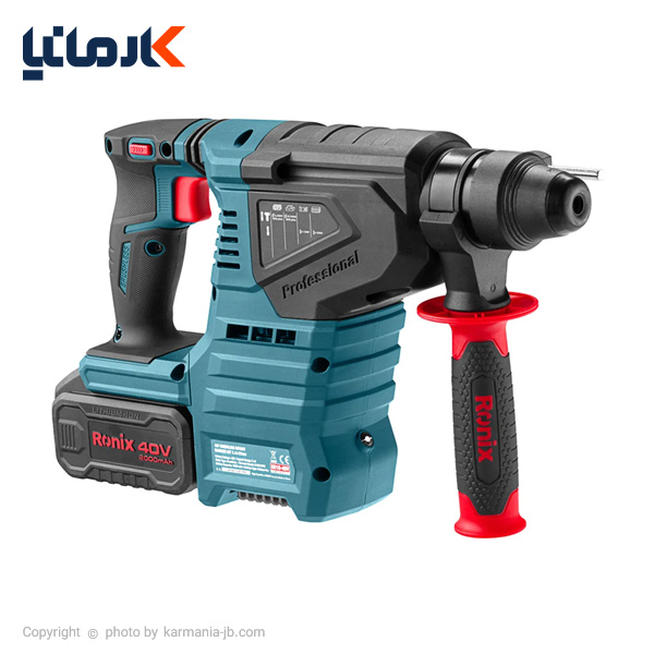 خرید قسطی دریل بتن کن شارژی رونیکس مدل 8910-40v دیجی پی