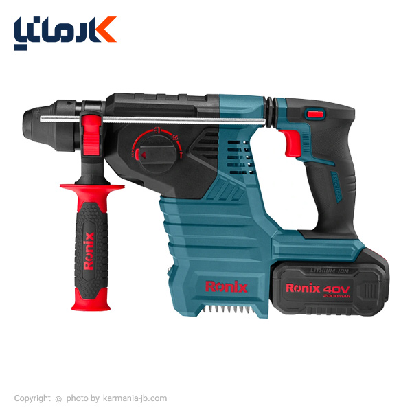 خرید قسطی دریل بتن کن شارژی رونیکس مدل 8910-40v اسنپ
